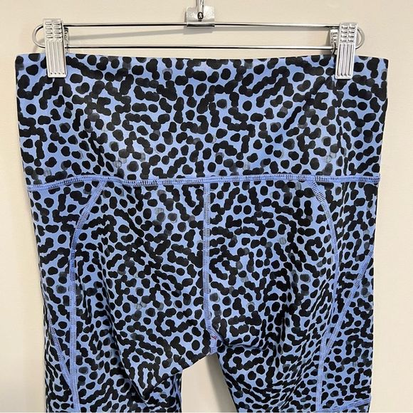 Lululemon All Sport Crop Legging Ace Spot  Lullaby Black - Picture 9 of 14